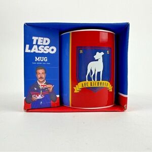 Ted Lasso AFC Richmond Coffee Mug New In Box “Football Is Life” 20oz Paladone
